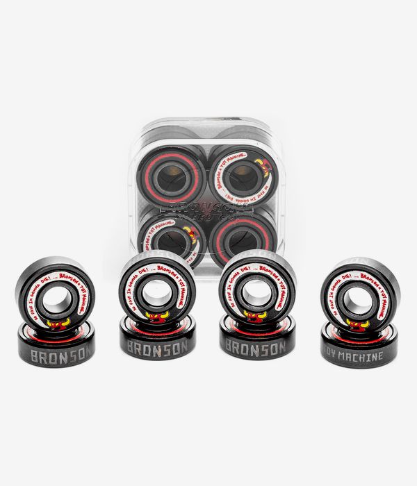 Bronson Speed Co. x Toy Machine G3 Bearings (black)