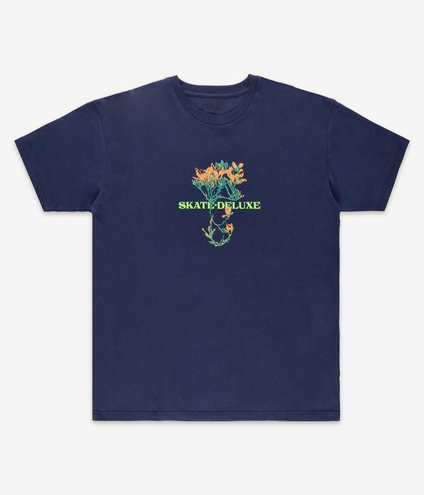 skatedeluxe Blossom Organic Camiseta (navy)