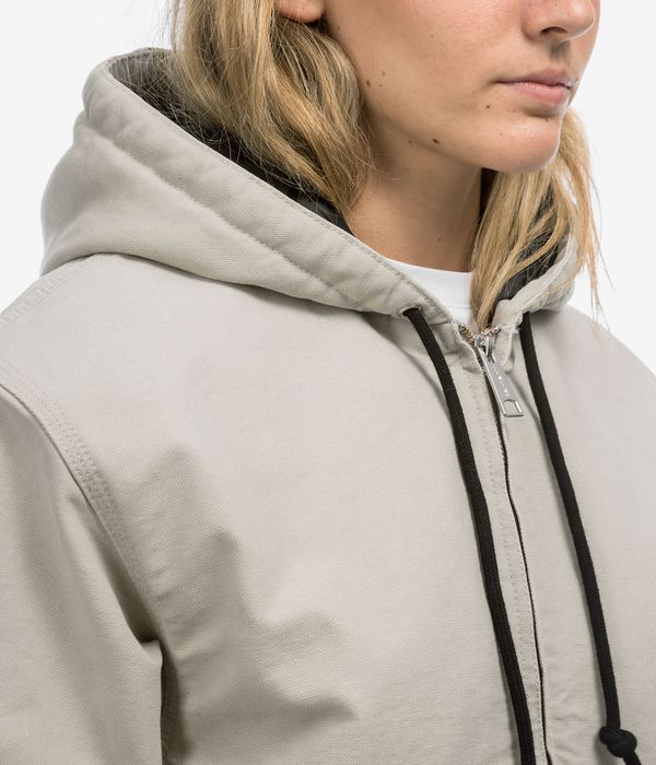 Carhartt WIP W' OG Active Organic Dearborn Jacket women (fleur de sel stone canvas)