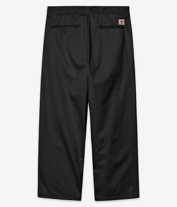 Carhartt WIP Evan Pant Dunmore Broeken (black rinsed)