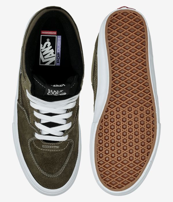 Vans Skate Half Cab Shoes (dark olive)