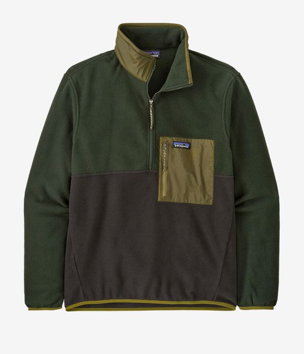 Patagonia Microdini 1/2-Zip Sweatshirt (black)