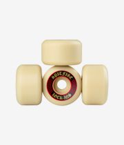 Spitfire Formula Four Lock Ins Wheels (white red) 52mm 101A 4 Pack