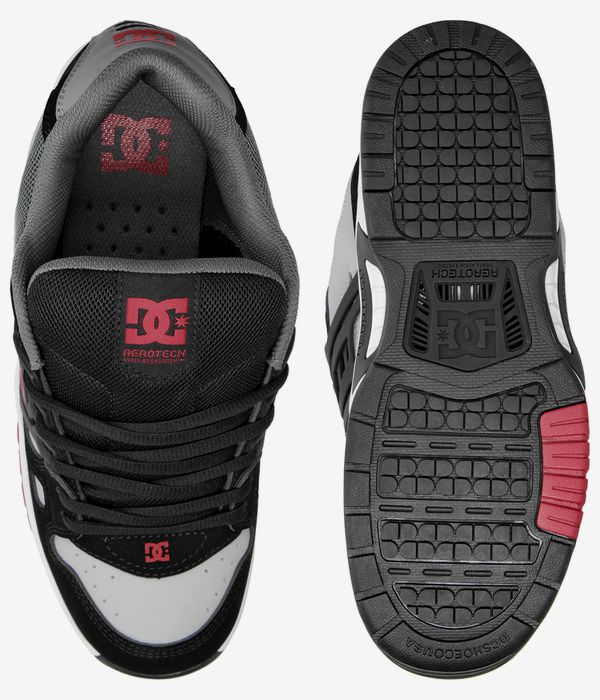 DC AT-2 Shoes (black grey red)