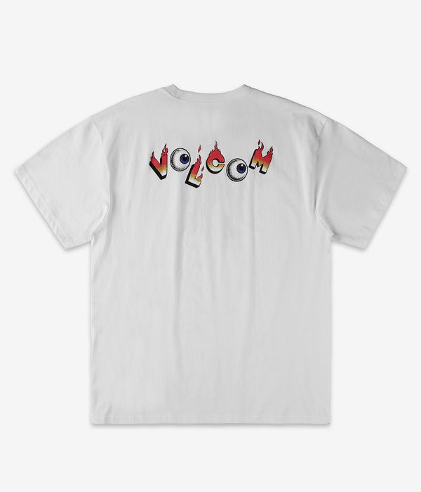 Volcom Featured Artist Daniel Shepard Walleye T-Shirty (white)