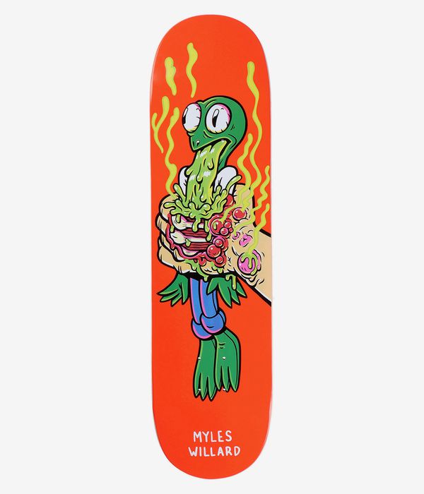 Toy Machine Willard Living Toys 8" Planche de skateboard (orange)