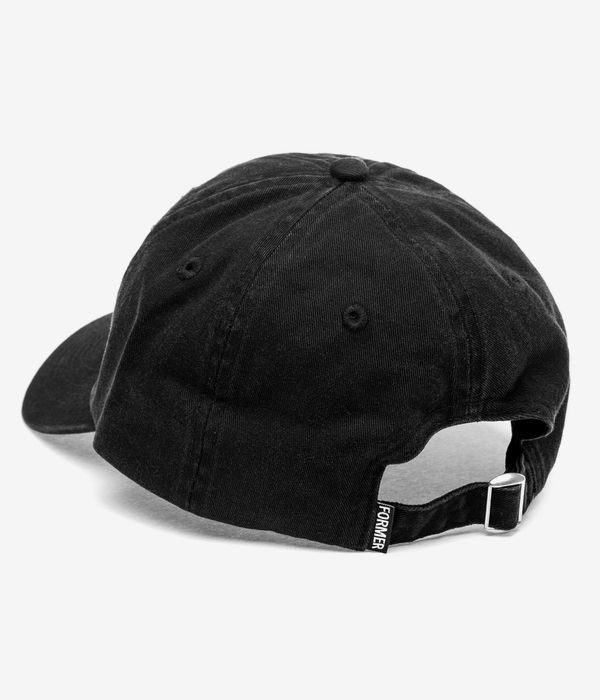 Former Array Contrast 6 Panel Casquette (washed black)