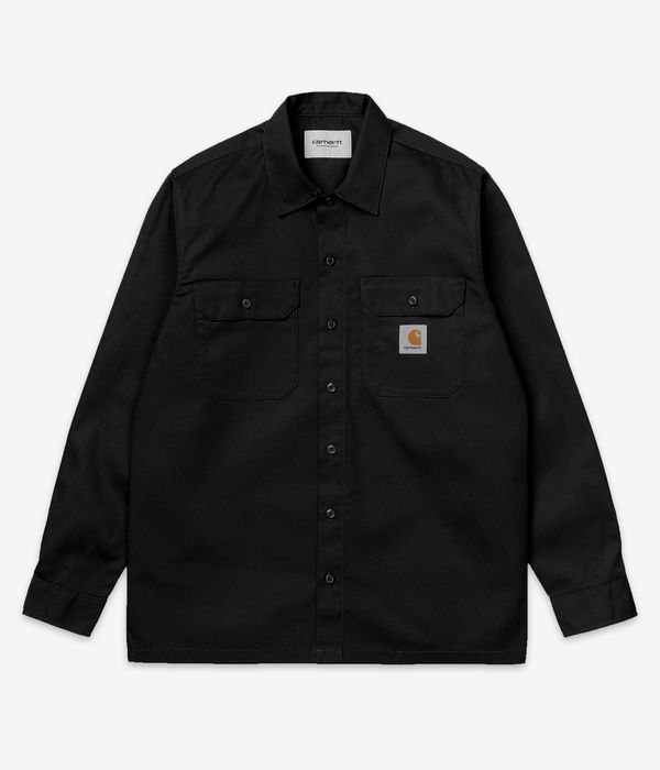 Carhartt WIP Master LS Camicia (black)