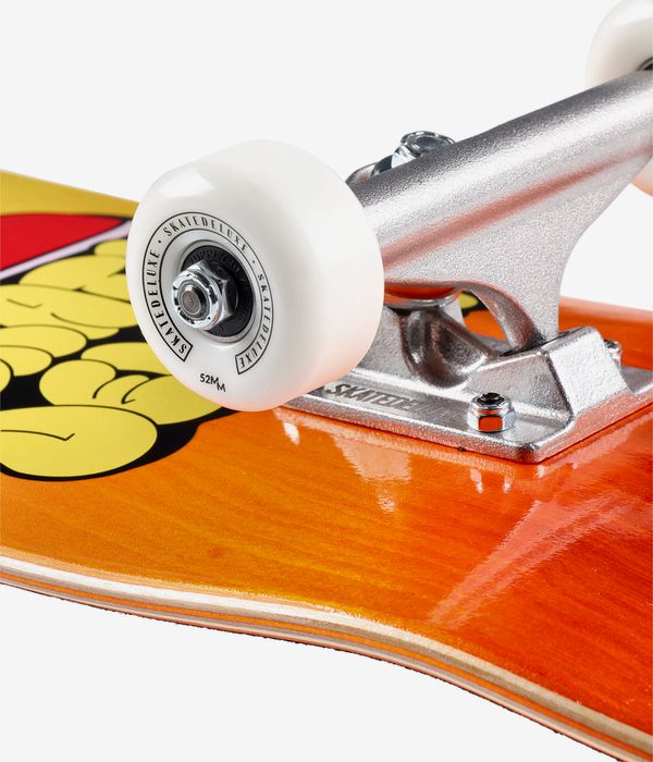 skatedeluxe Croc 7.625" Complete-Skateboard (orange)