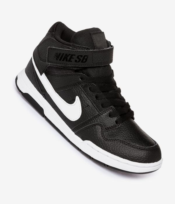 Shop Nike Sb Mogan Mid 2 Shoes Kids Black White Online Skatedeluxe