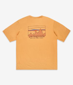 Patagonia 73 Skyline Organic T-Shirt (dried mango)