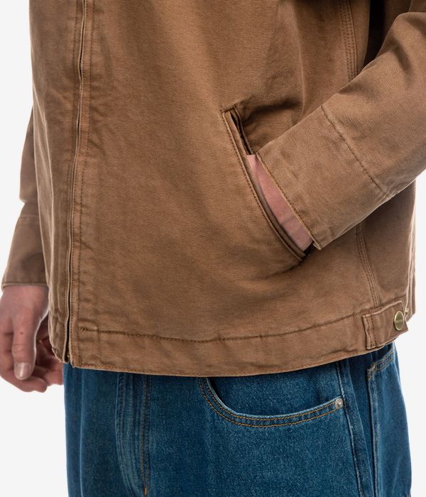 Carhartt WIP Detroit Organic Dearborn Jacket (hamitlon brown stone canvas)
