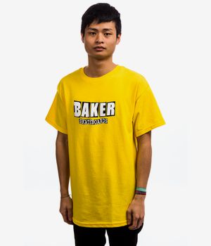 Baker Brand Logo T-Shirt (yellow)