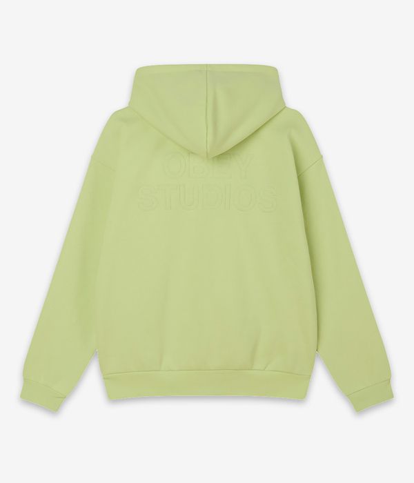 Obey Studios Extra Heavy Hoodie (shadow lime)