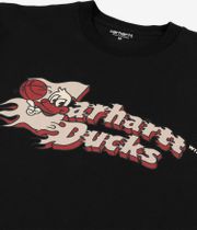 Carhartt WIP Flaming Ducks Organic T-Shirt (black)