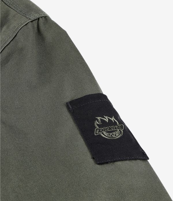 Dickies x Spitfire Logo Jacke (olive green)