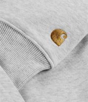 Carhartt WIP Chase Neck Zip Sweatshirt (ash heather gold)