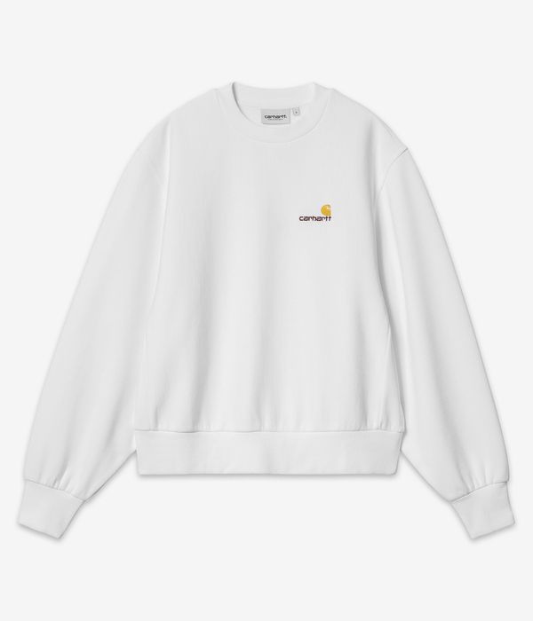 Carhartt WIP W' American Script Sweatshirt women (white)