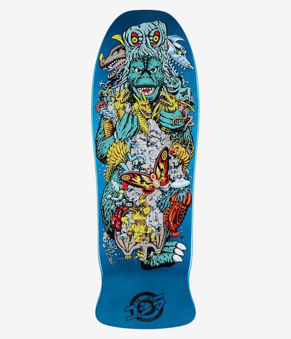 Santa Cruz x Godzilla Kaju Roskopp 10.125" Deska do deskorolki (multi)