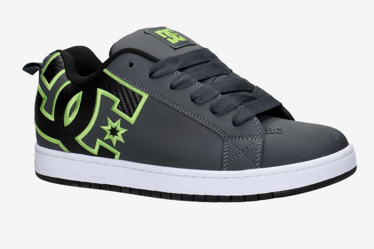 DC Court Graffik Schoen (grey black green)