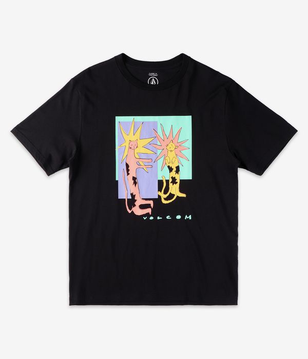 Volcom Longo Cats T-Shirt (black)