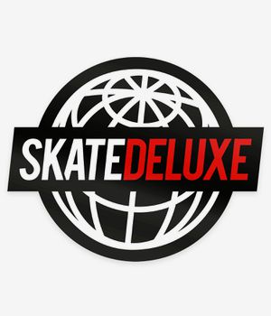 skatedeluxe World 60cm Sticker (black)