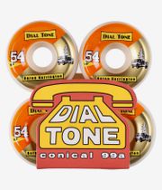 Dial Tone Herrington Good Times Conical Rouedas (multi) 54mm 99A Pack de 4