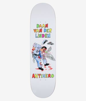 Anti Hero Daan Pigeon Vision 8.38" Planche de skateboard (white)