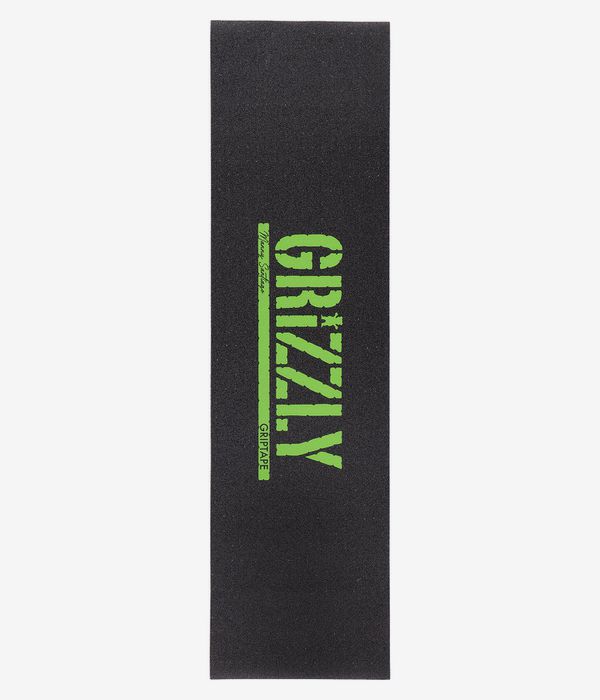 Grizzly Santiago Signature 9" Papier Grip do Deskorolki (black green)