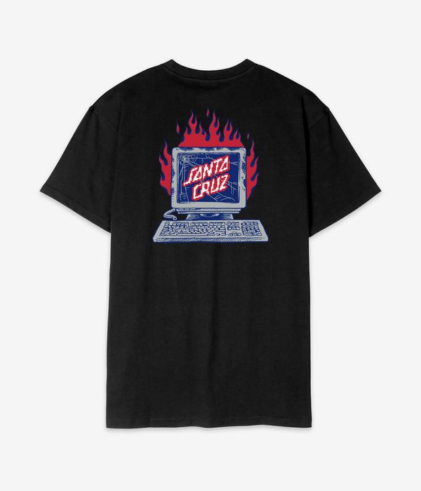 Santa Cruz Self Destruct T-Shirt (black)