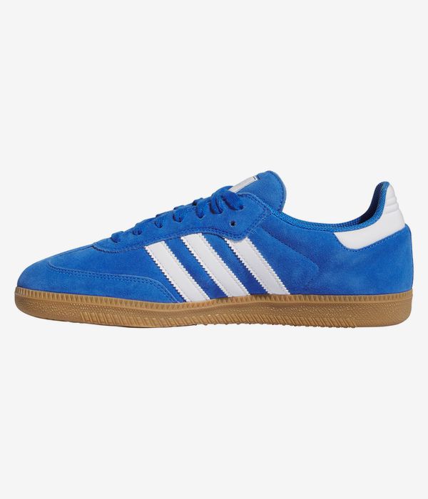 adidas Skateboarding Samba ADV Shoes (blue white)