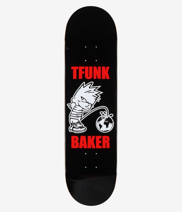 Baker T-Funk Whizz Kid 8.25" Skateboard Deck (black)