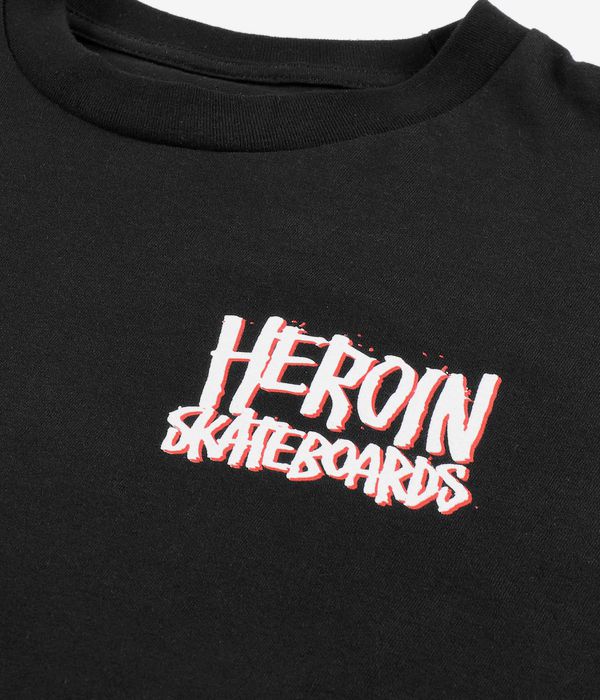 Heroin Skateboards Curb Killer T-Shirt (black)