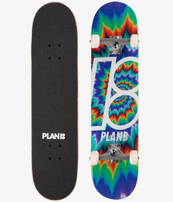 Plan B Team Tune Out 7.75" Complete-Skateboard (multi)