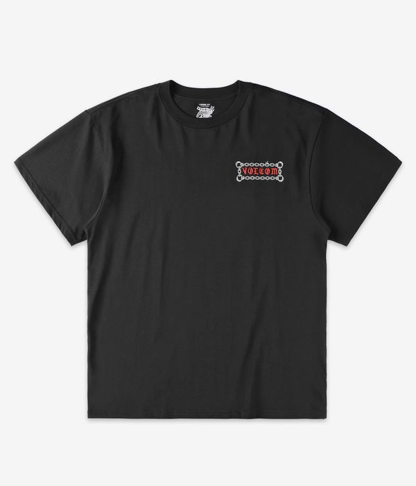 Volcom Featured Artist Daniel Shepard Unlocked T-Shirt (black)