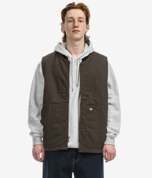 Dickies Duck Canvas Vest (dark brown)