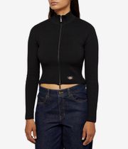Dickies East Helena Rib Zip- Sweatshirt women (black)