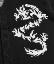 HUF Twin Dragon Swetry Rozpinane (black)