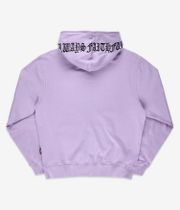 Wasted Paris Streak Zip-Sweatshirt avec capuchon (storm lilac)