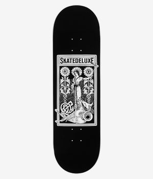 skatedeluxe Hybride 9" Skateboard Deck (black white)