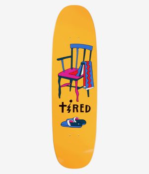 Tired Skateboards Jolt Shaped 8.75" Skateboard Deck (orange)