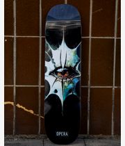 Opera Evil Eye Symmetrical Pop Slick 8.25" Skateboard Deck (multi)