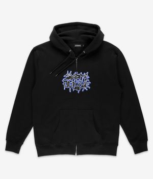 skatedeluxe Stroke Organic Zip-Sweatshirt avec capuchon (black)