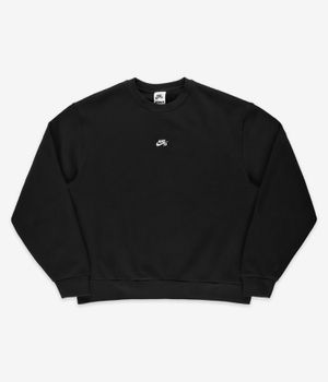 Black nike tick sweatshirt clearance