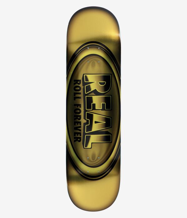 Real Team Oval Full DBX 8.38" Skateboard Deck (yellow)