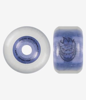 Spitfire x Grimple Stix Grimple Dust Sapphires Radial Wheels (clear silver glitter) 58 mm 90A 4 Pack