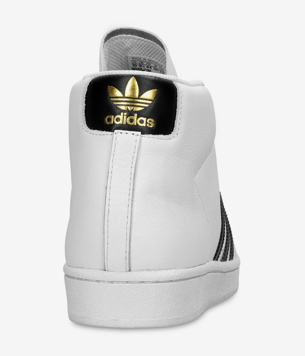 adidas Skateboarding Pro Model ADV Shoes (white core black gold)