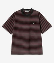 Carhartt WIP W' Essy T-Shirt women (stripe black amarone)
