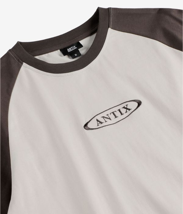 Antix Simplex Raglan Organic T-Shirt (chocolate sand)