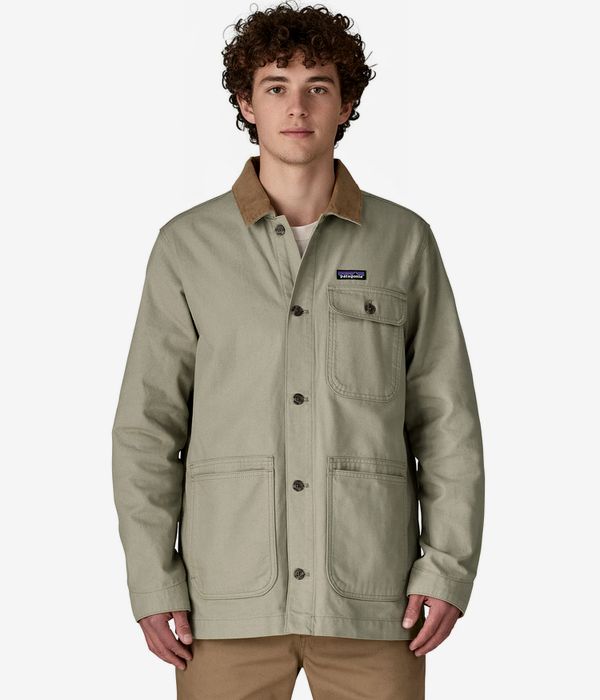 Patagonia Point Reyes Canvas Jacket (gumtree green)